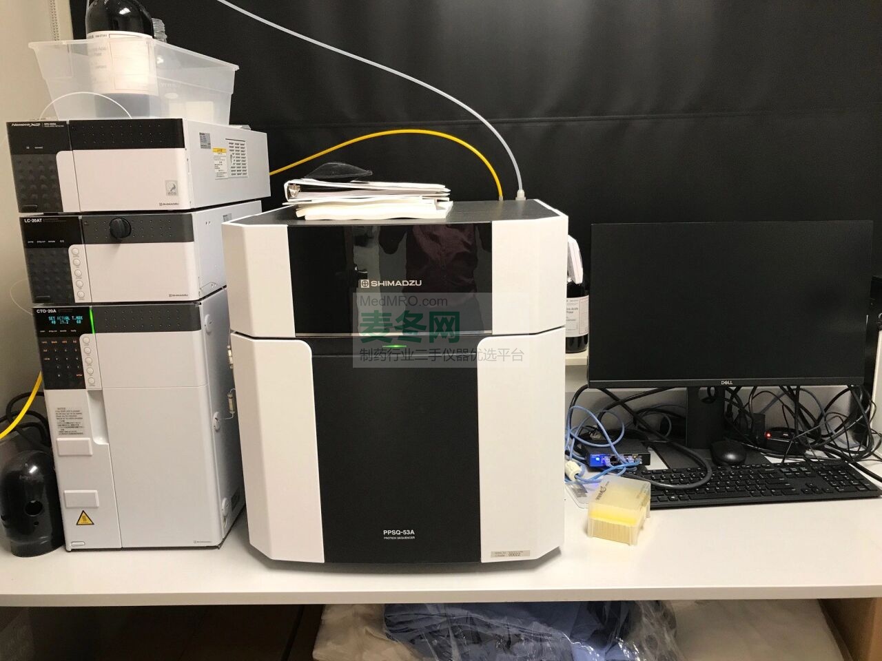 二手岛津岛津 PPSQ53蛋白质测序仪，成色极好，苏州发货，实验室仪器实拍图