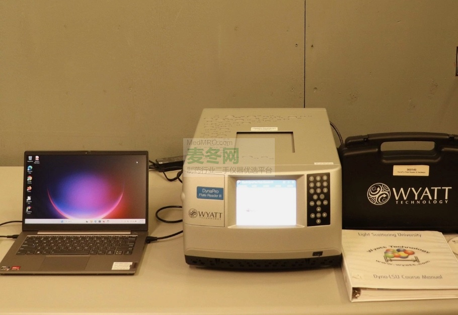 二手怀雅特Wyatt DynaPro Plate Reader III 动态和静态光散射仪 动态光散射读板仪,成色非常好,苏州发货,实验室仪器实拍图